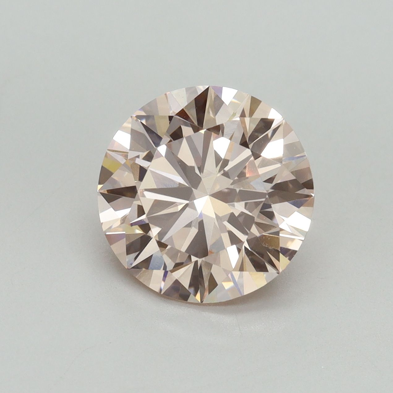 BRILLANTE 3.02ct FANCY INTENSO ROSA VS1 ID EX EX DEBOLE