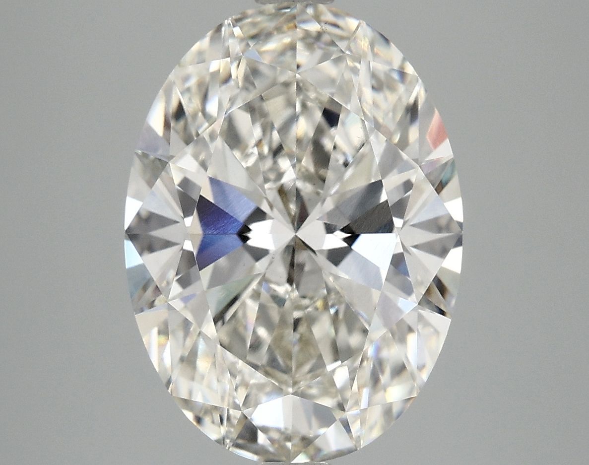 5.05 ct. oval Lab Grown Diamond front image