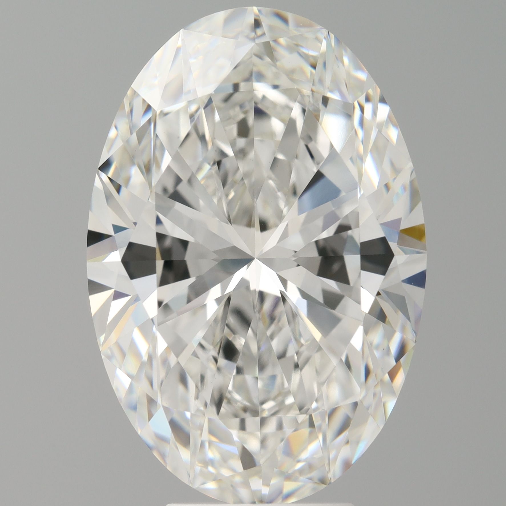 7.09 ct. oval Lab Grown Diamond front image