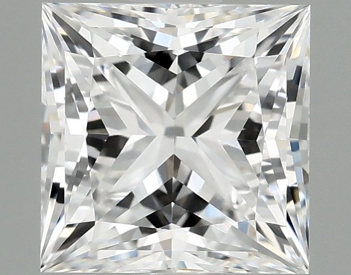 1.57 ct. princess Lab Grown Diamond front image