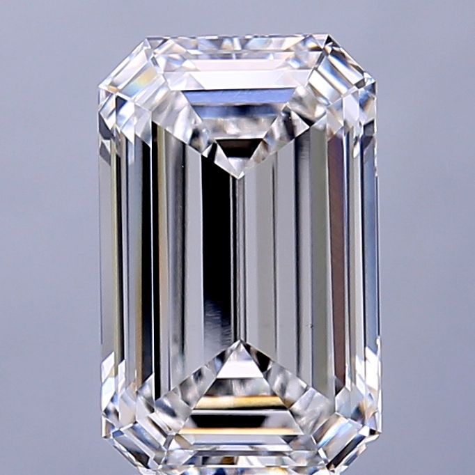 3.64 ct. emerald Lab Grown Diamond front image