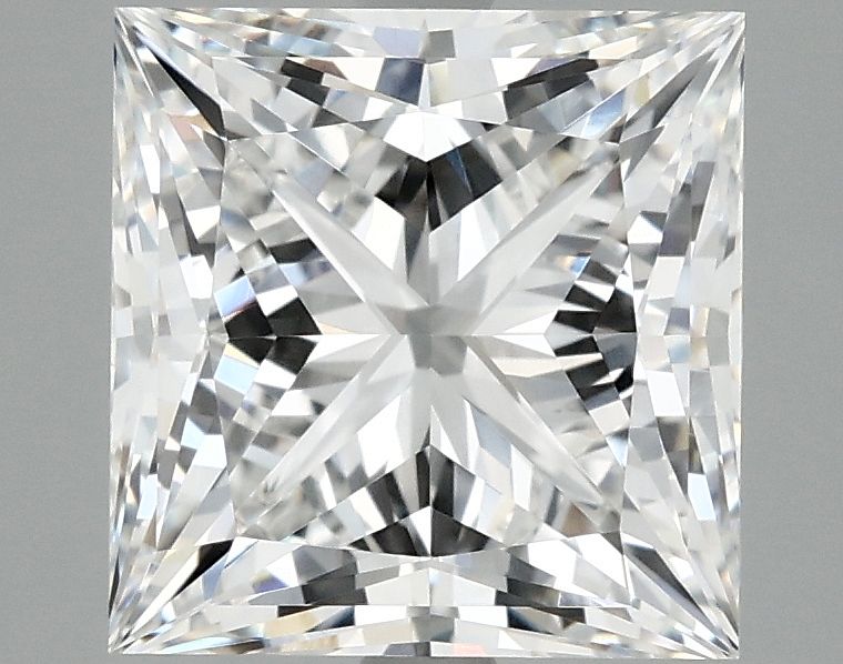 4.18 ct. princess Lab Grown Diamond front image