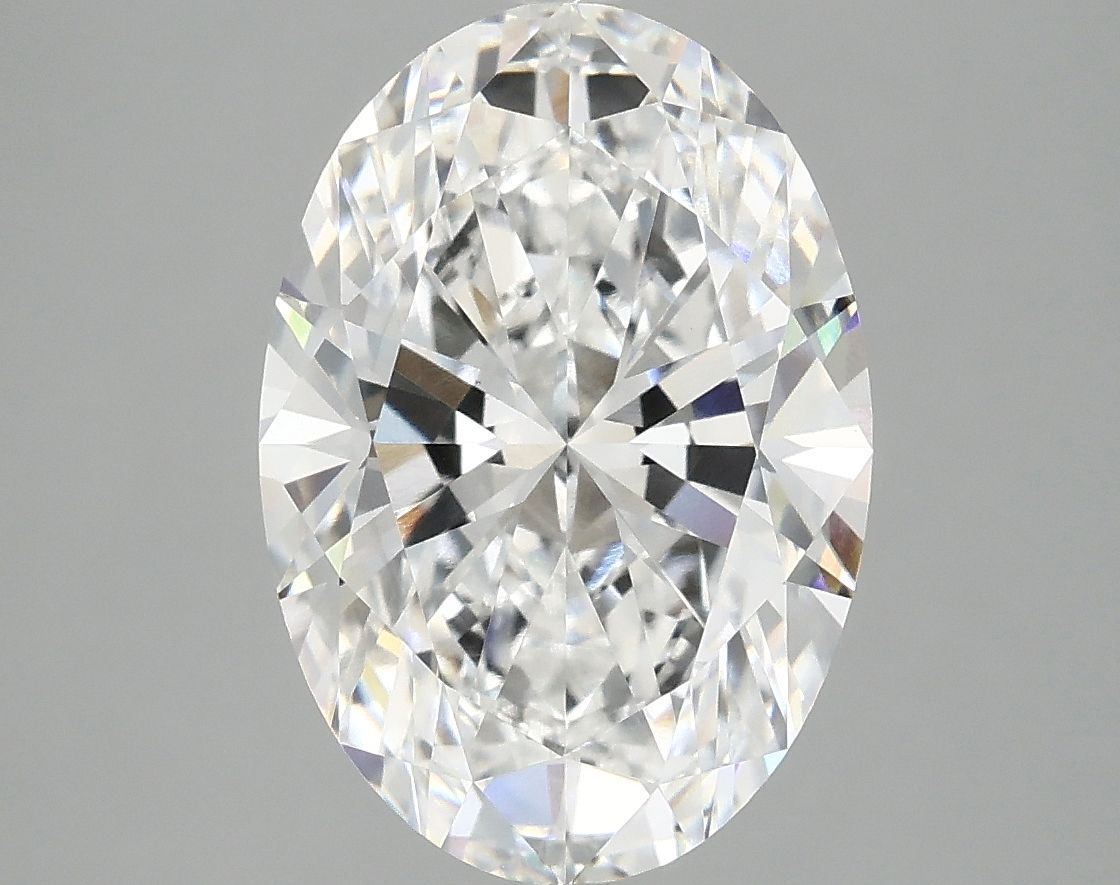 4.09 ct. oval Lab Grown Diamond front image