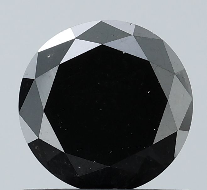 0.81 Carat Round Diamond Black VS1