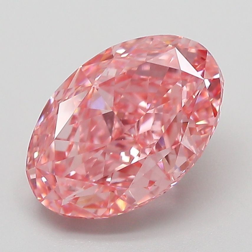 3.20 ct. oval Lab Grown Diamond front image