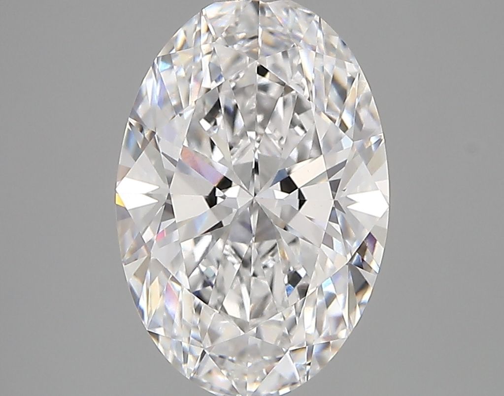 2.84 ct. oval Lab Grown Diamond front image
