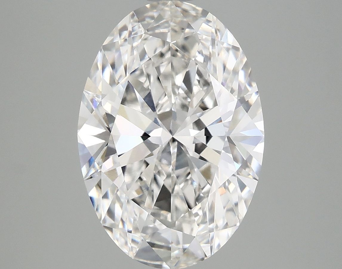 4.10 ct. oval Lab Grown Diamond front image