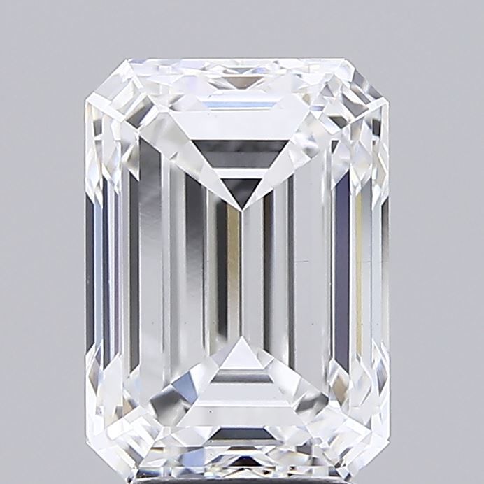 3.78 ct. emerald Lab Grown Diamond front image