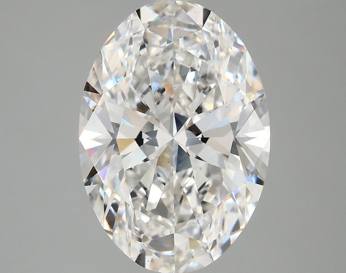 4.08 ct. oval Lab Grown Diamond front image