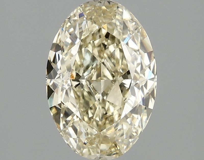 2.09 ct. oval Lab Grown Diamond front image