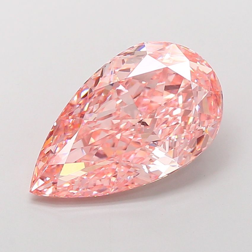6.03 ct. pear Lab Grown Diamond front image