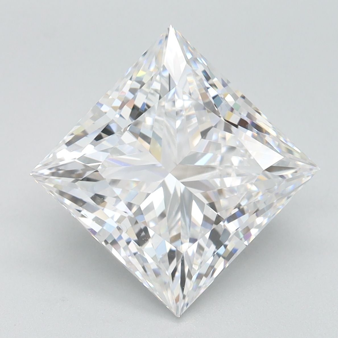 4.01 ct. princess Lab Grown Diamond front image