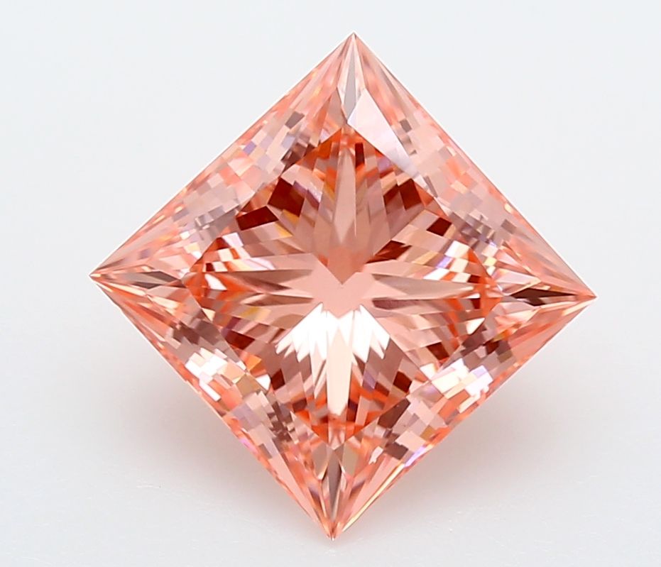 4.05 ct. princess Lab Grown Diamond front image