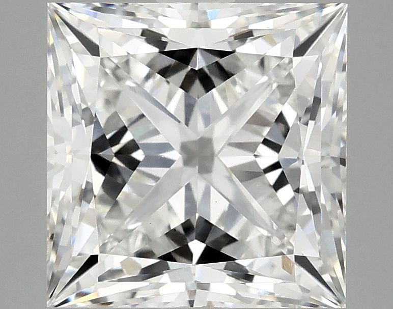 4.09 ct. princess Lab Grown Diamond front image