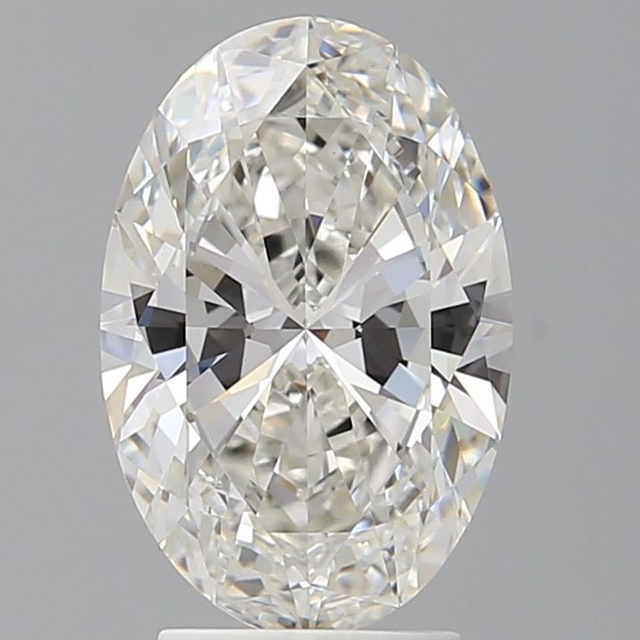 3.10 ct. oval Lab Grown Diamond front image