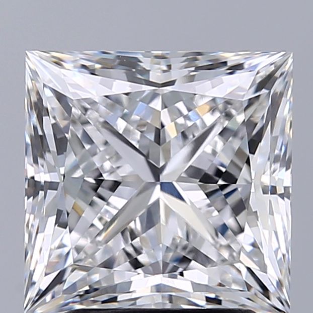 2.75 ct. princess Lab Grown Diamond front image