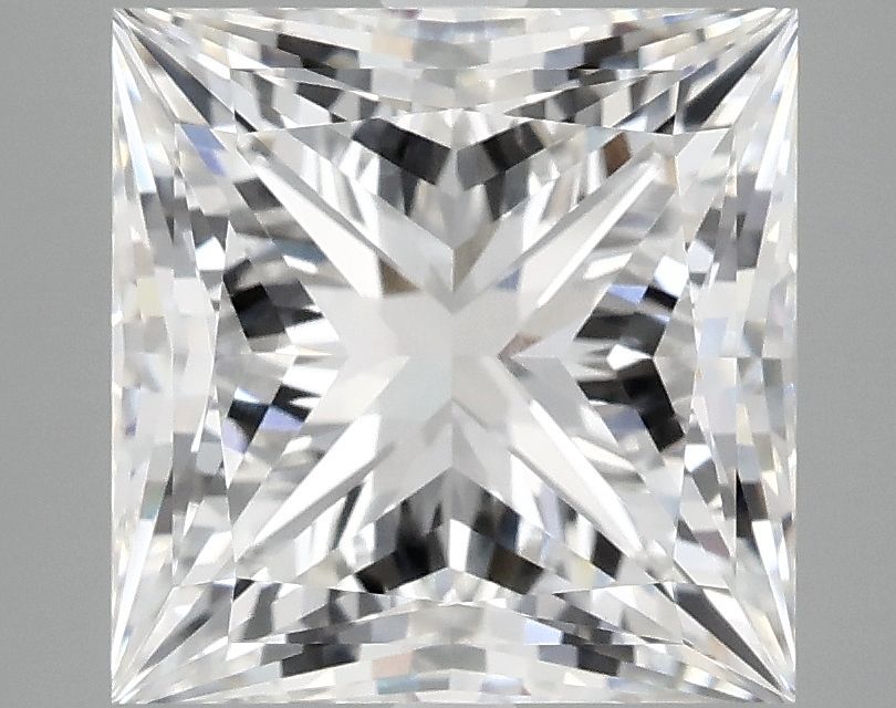 5.09 ct. princess Lab Grown Diamond front image