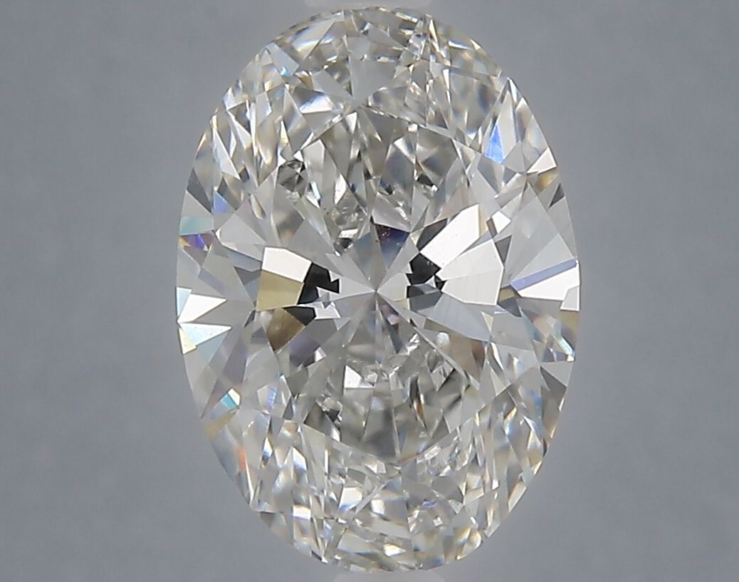 3.08 ct. oval Lab Grown Diamond front image