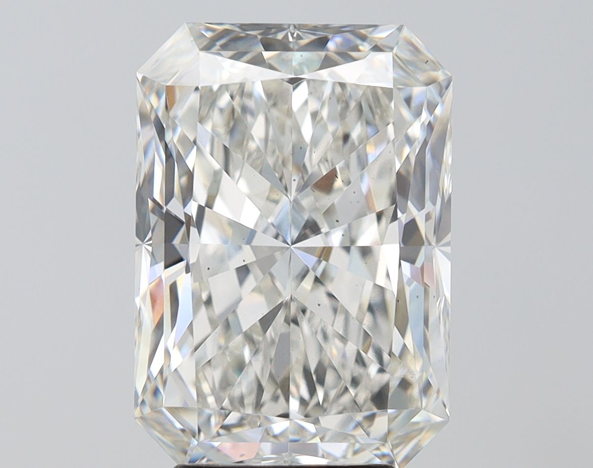 6.10 ct. radiant Lab Grown Diamond front image