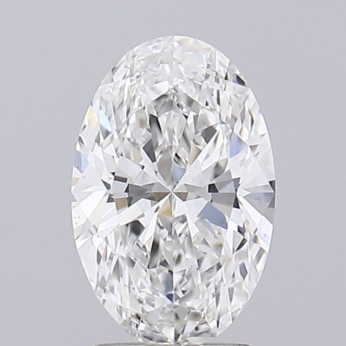2.03 ct. oval Lab Grown Diamond front image