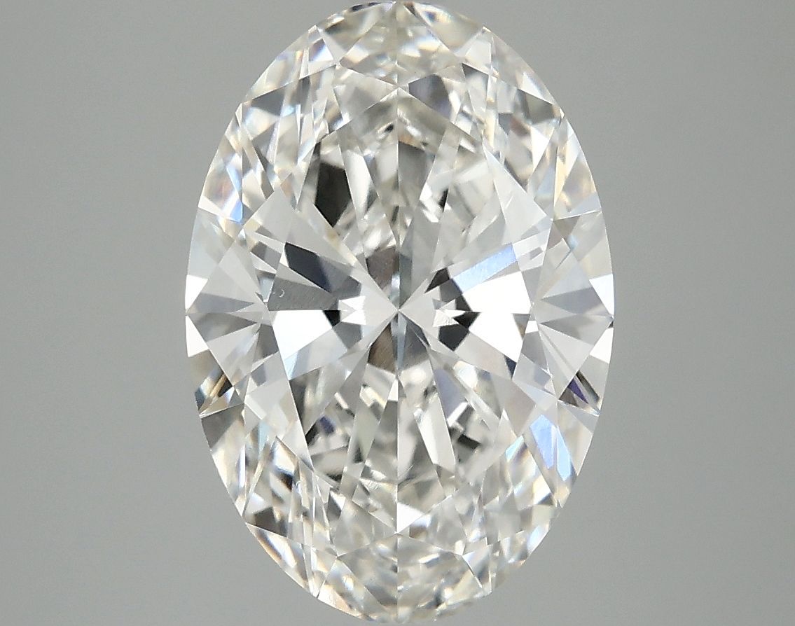3.85 ct. oval Lab Grown Diamond front image