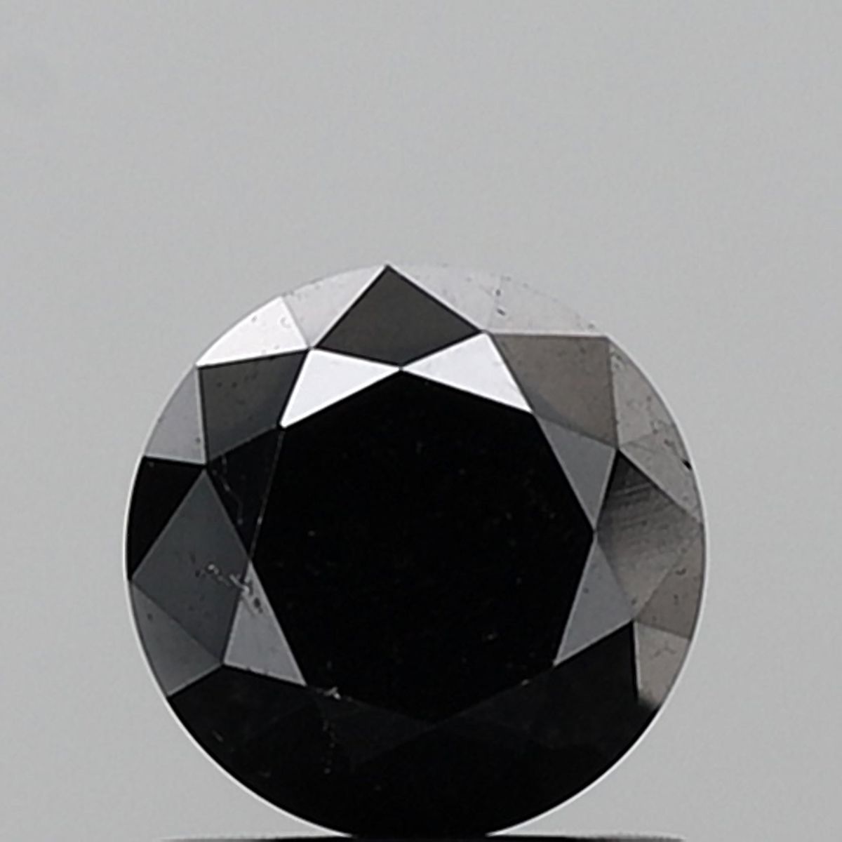 1.21 Carat Round Diamond Fancy Black VS2
