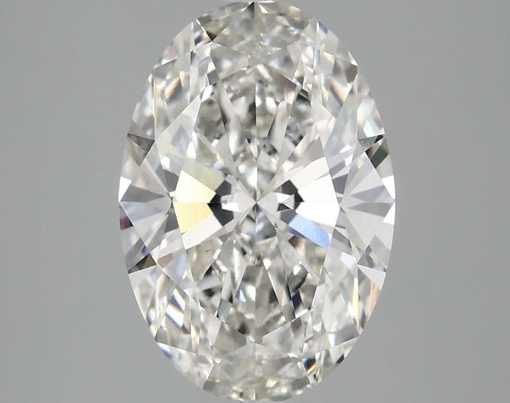 3.03 ct. oval Lab Grown Diamond front image