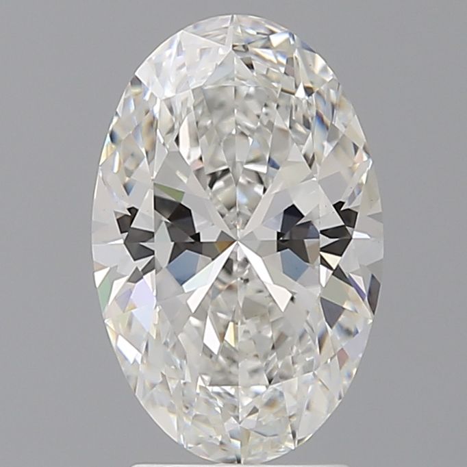 2.57 ct. oval Lab Grown Diamond front image