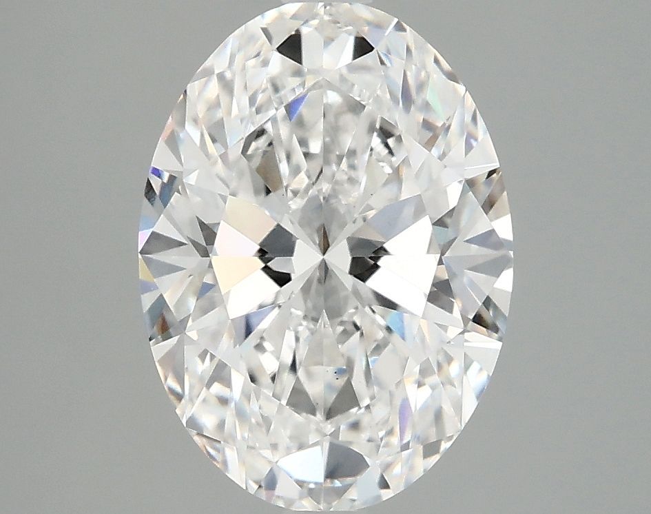 3.03 ct. oval Lab Grown Diamond front image