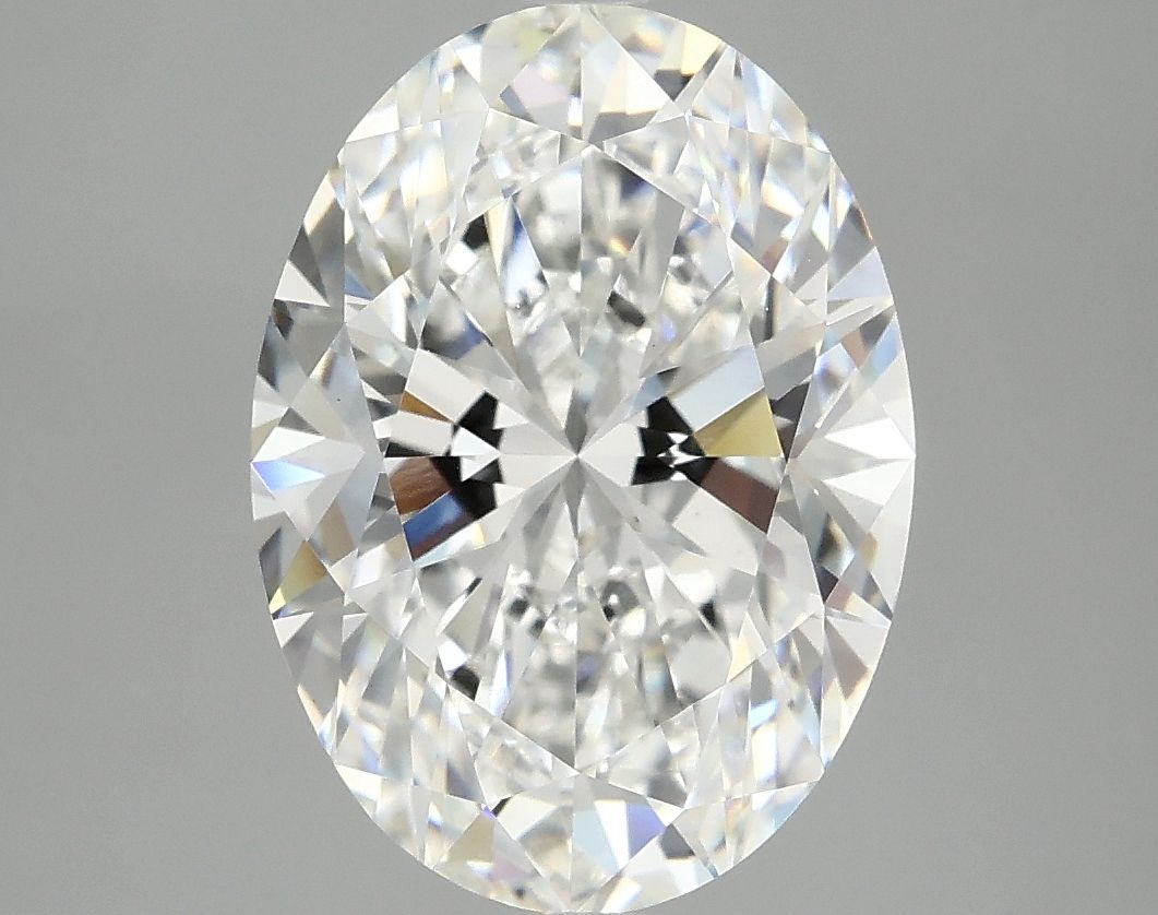 4.10 ct. oval Lab Grown Diamond front image