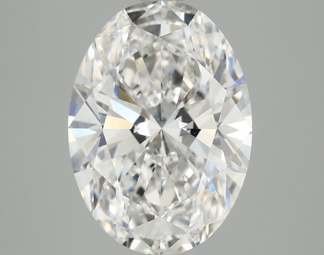 4.02 ct. oval Lab Grown Diamond front image