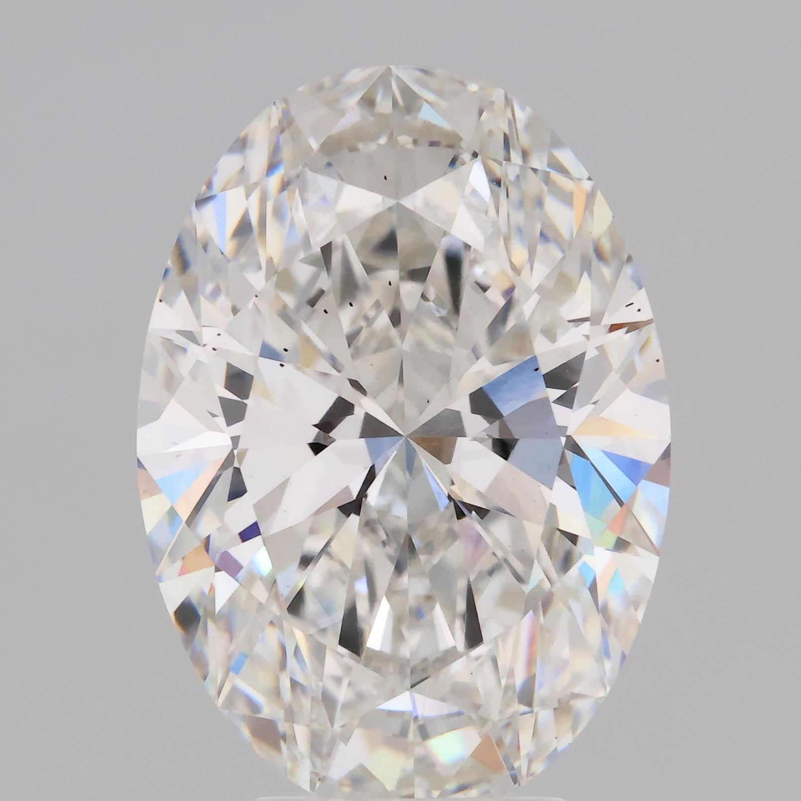 5.10 ct. oval Lab Grown Diamond front image