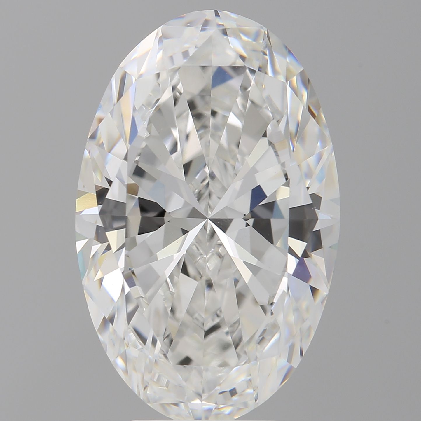 7.01 ct. oval Lab Grown Diamond front image