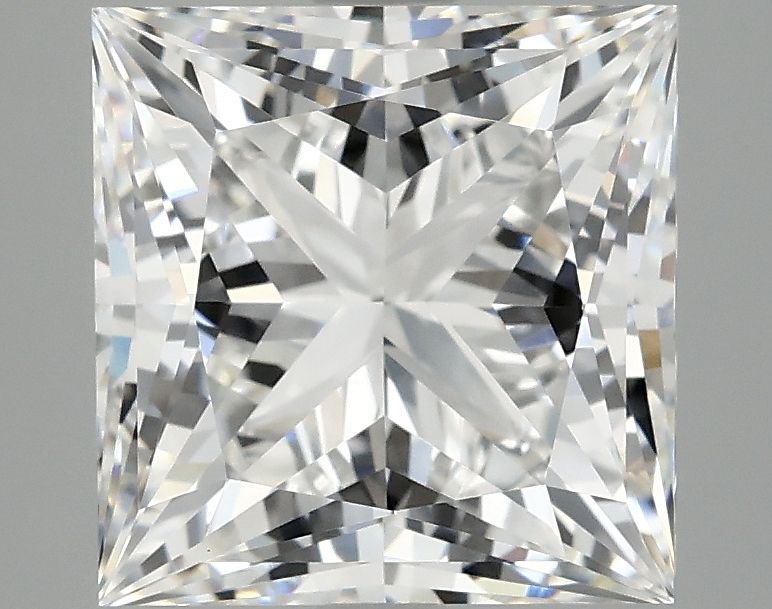 4.17 ct. princess Lab Grown Diamond front image