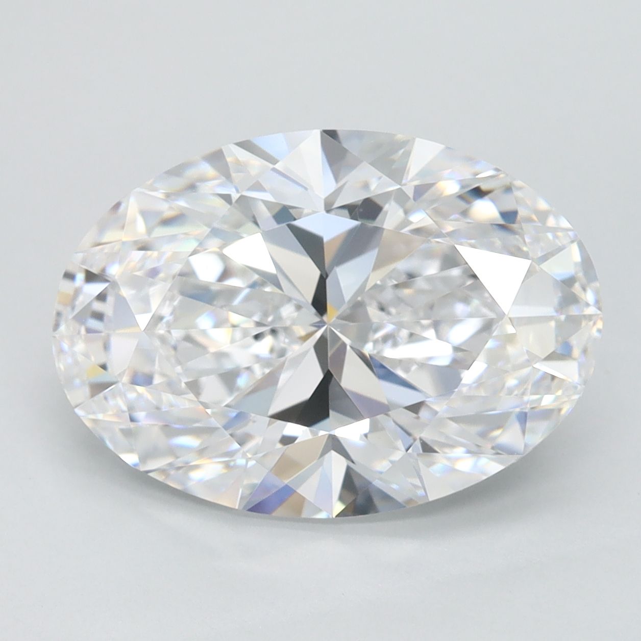 4.09 ct. oval Lab Grown Diamond front image