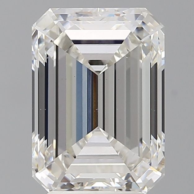 4.09 ct. emerald Lab Grown Diamond front image