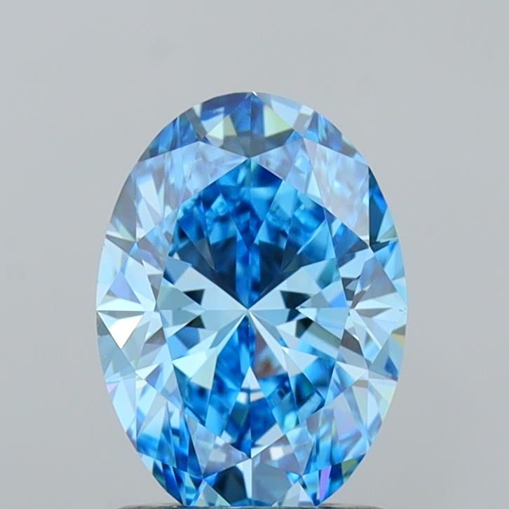 1.27 ct. oval Lab Grown Diamond front image