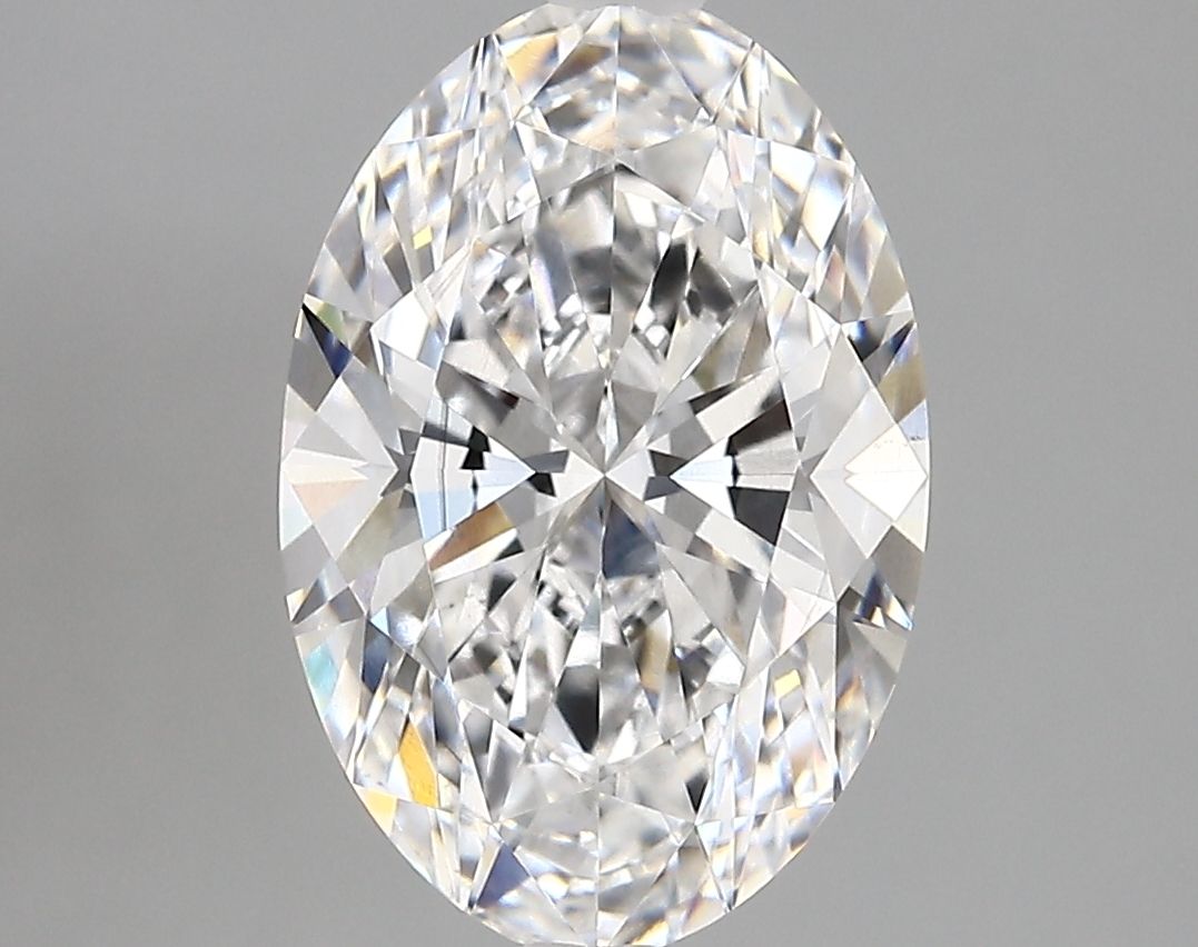 3.44 ct. oval Lab Grown Diamond front image