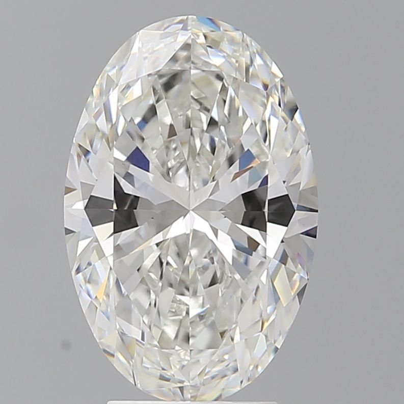 4.08 ct. oval Lab Grown Diamond front image