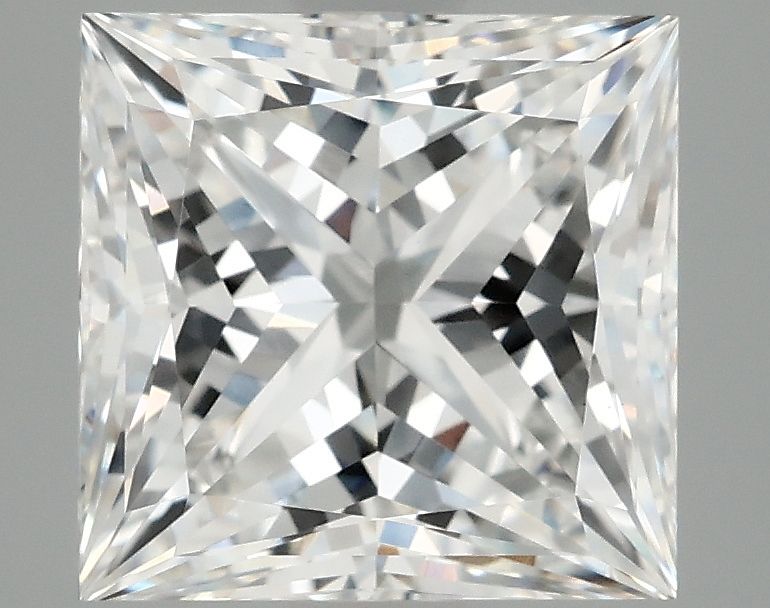 4.12 ct. princess Lab Grown Diamond front image