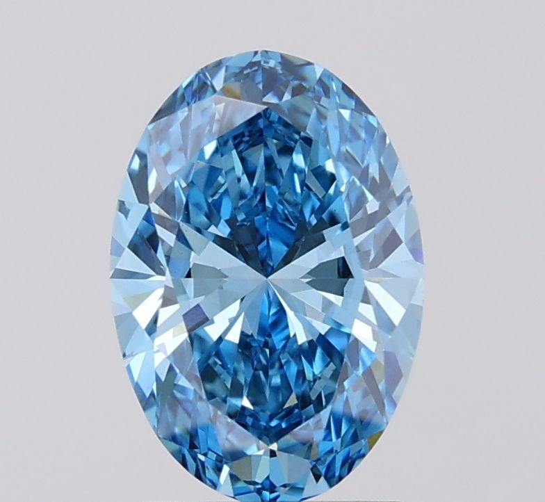 2.08 ct. oval Lab Grown Diamond front image