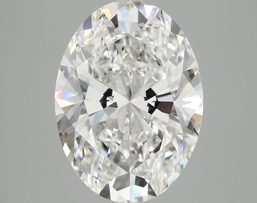 3.94 ct. oval Lab Grown Diamond front image
