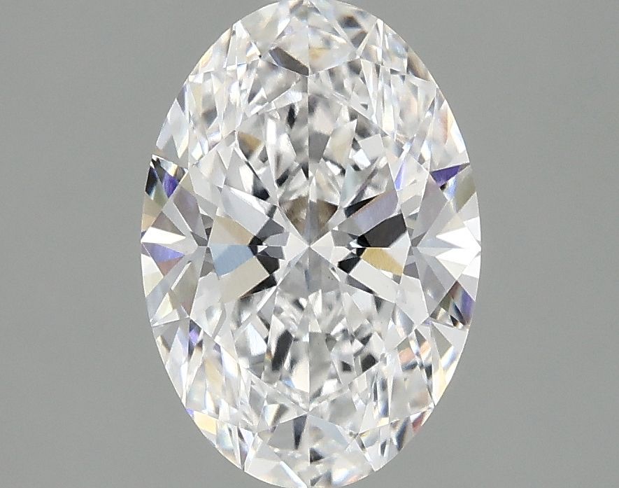 2.10 ct. oval Lab Grown Diamond front image
