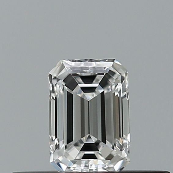 0.23 Carat Emerald Diamond D VVS1