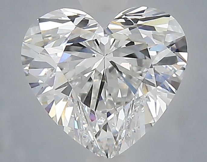 1.58 ct. heart Lab Grown Diamond front image