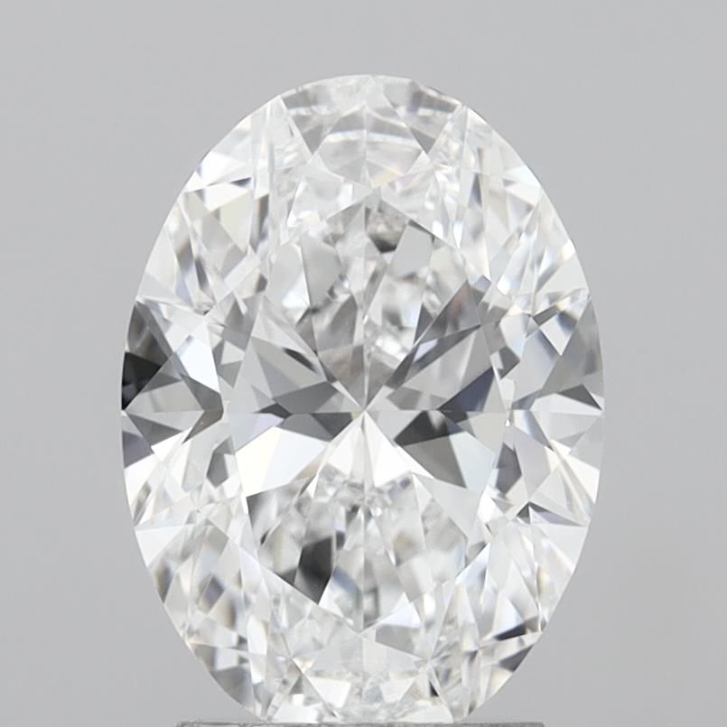 2.55 ct. oval Lab Grown Diamond front image