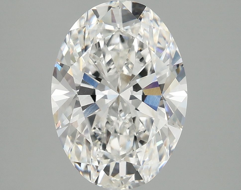 3.03 ct. oval Lab Grown Diamond front image