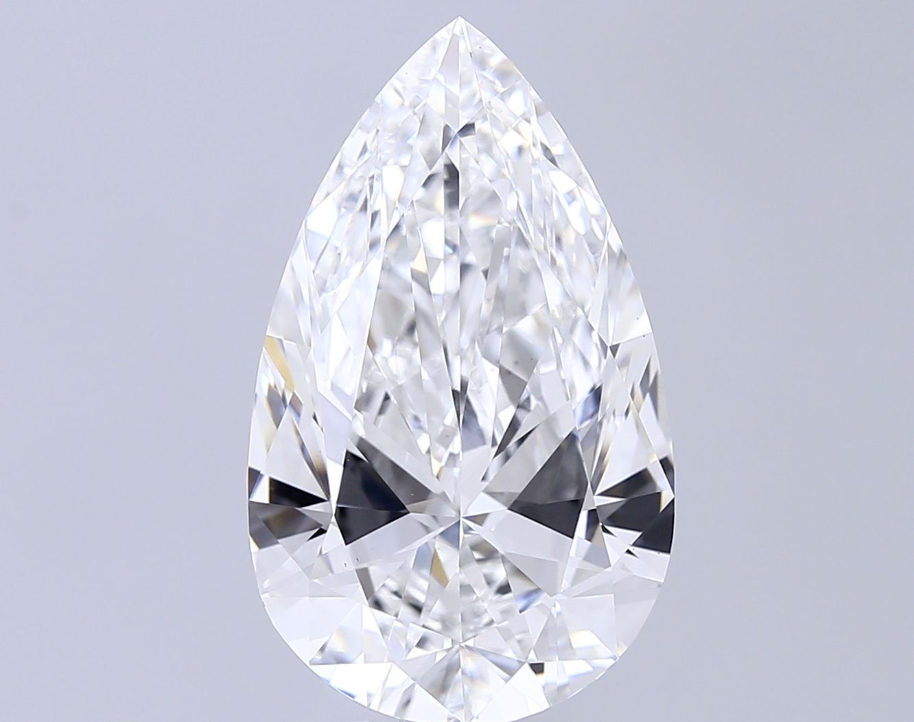 8.07 ct. pear Lab Grown Diamond front image
