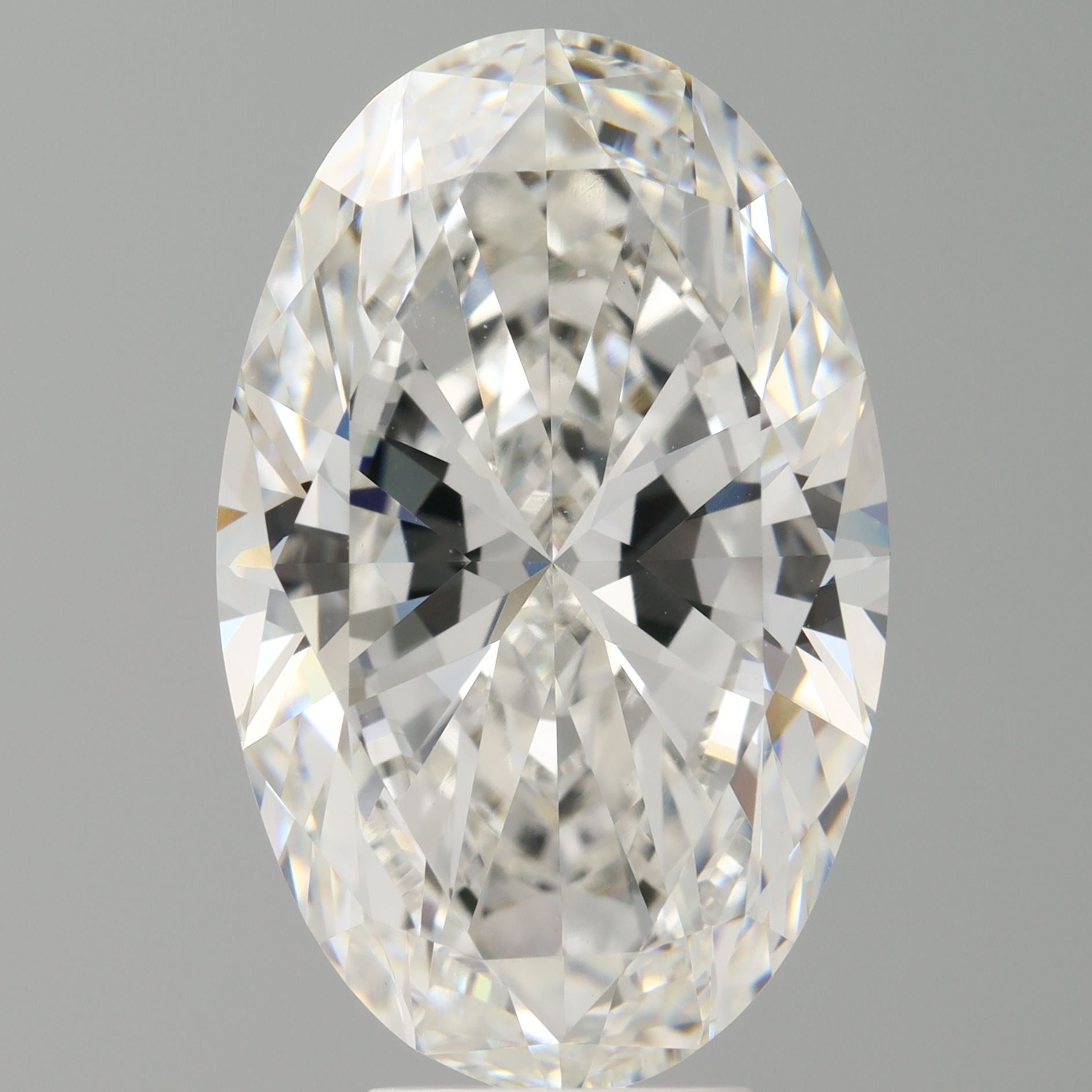 7.06 ct. oval Lab Grown Diamond front image