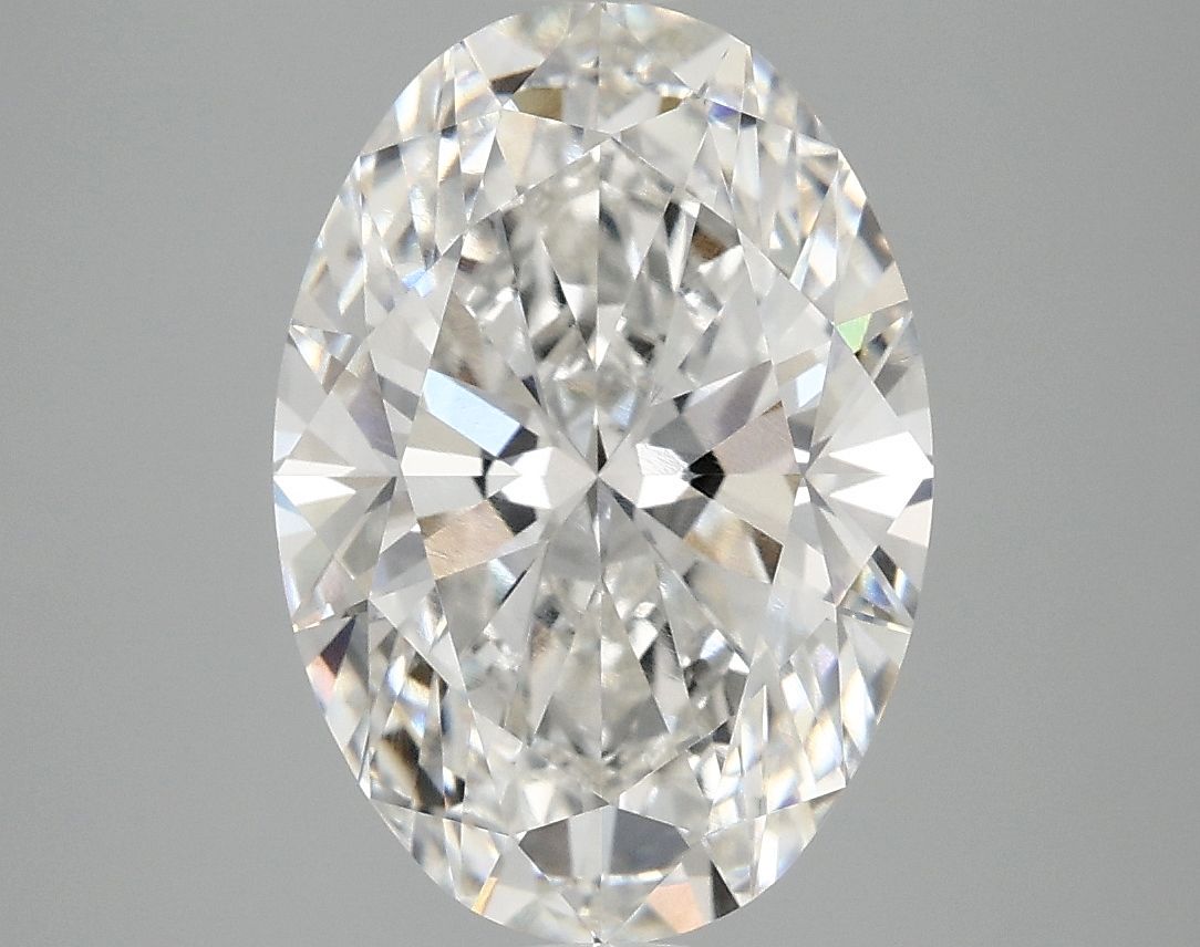 3.94 ct. oval Lab Grown Diamond front image